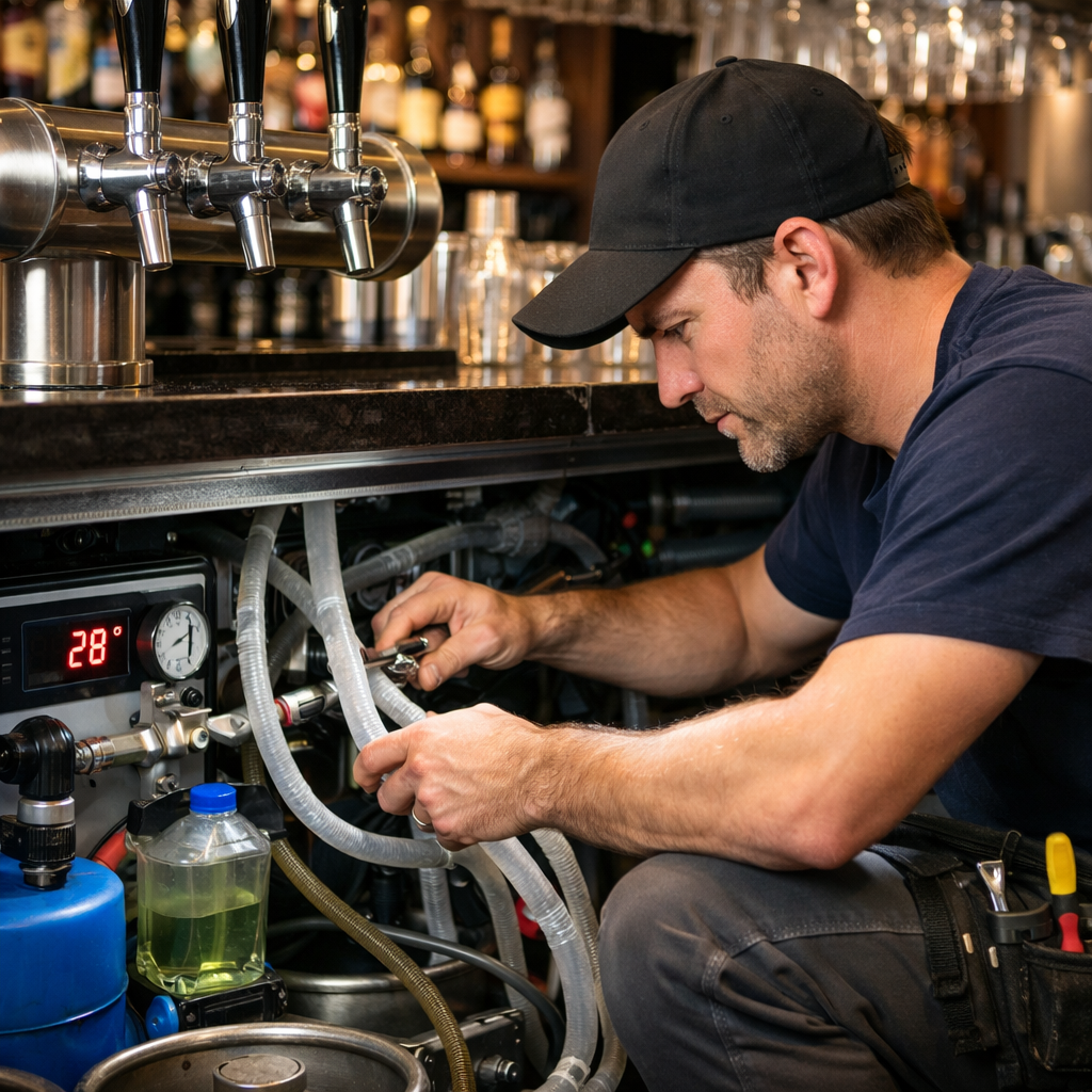 Glycol Beer System Line Repair | Houston, TX | RAM HVAC Pros