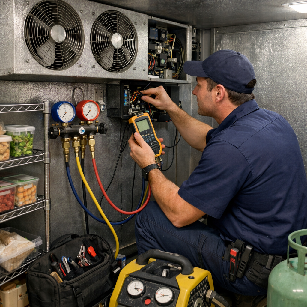 Walk In Cooler Repair | RAM HVAC Pros | Houston, Texas